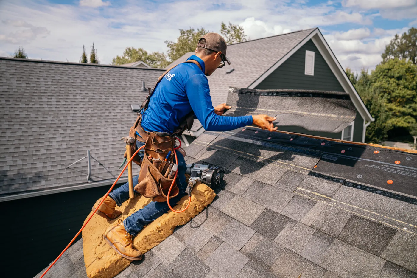 Roofing by Ulen Roofing near Lebanon, IN